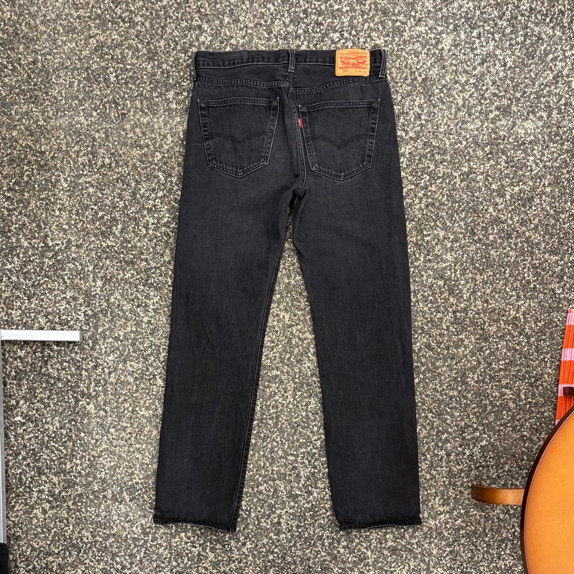 리바이스 501 스트레이트 블랙진 (36) 상품이미지5