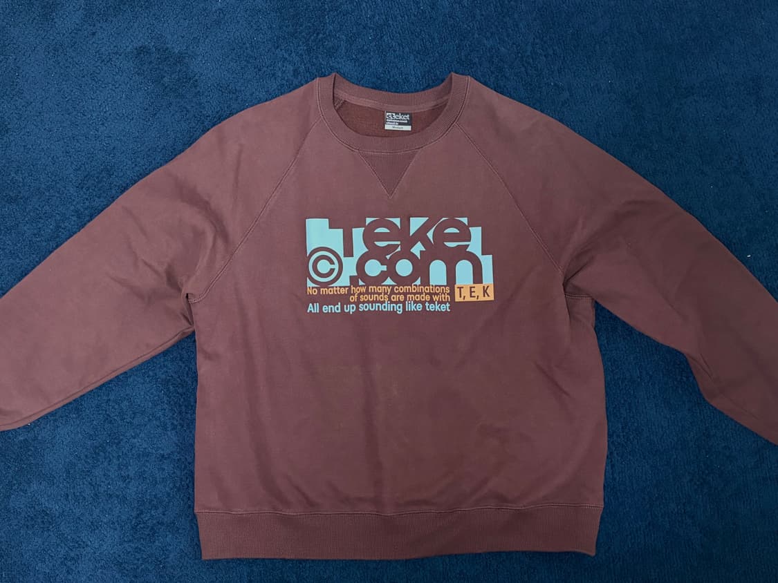 TEKET Folder Sweatshirt Brown 상품이미지2