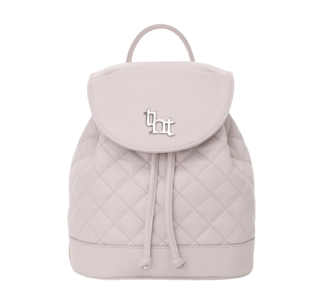 새상품 쓰리타임즈 아콘 퀼티드 백팩 핑크 상품이미지1