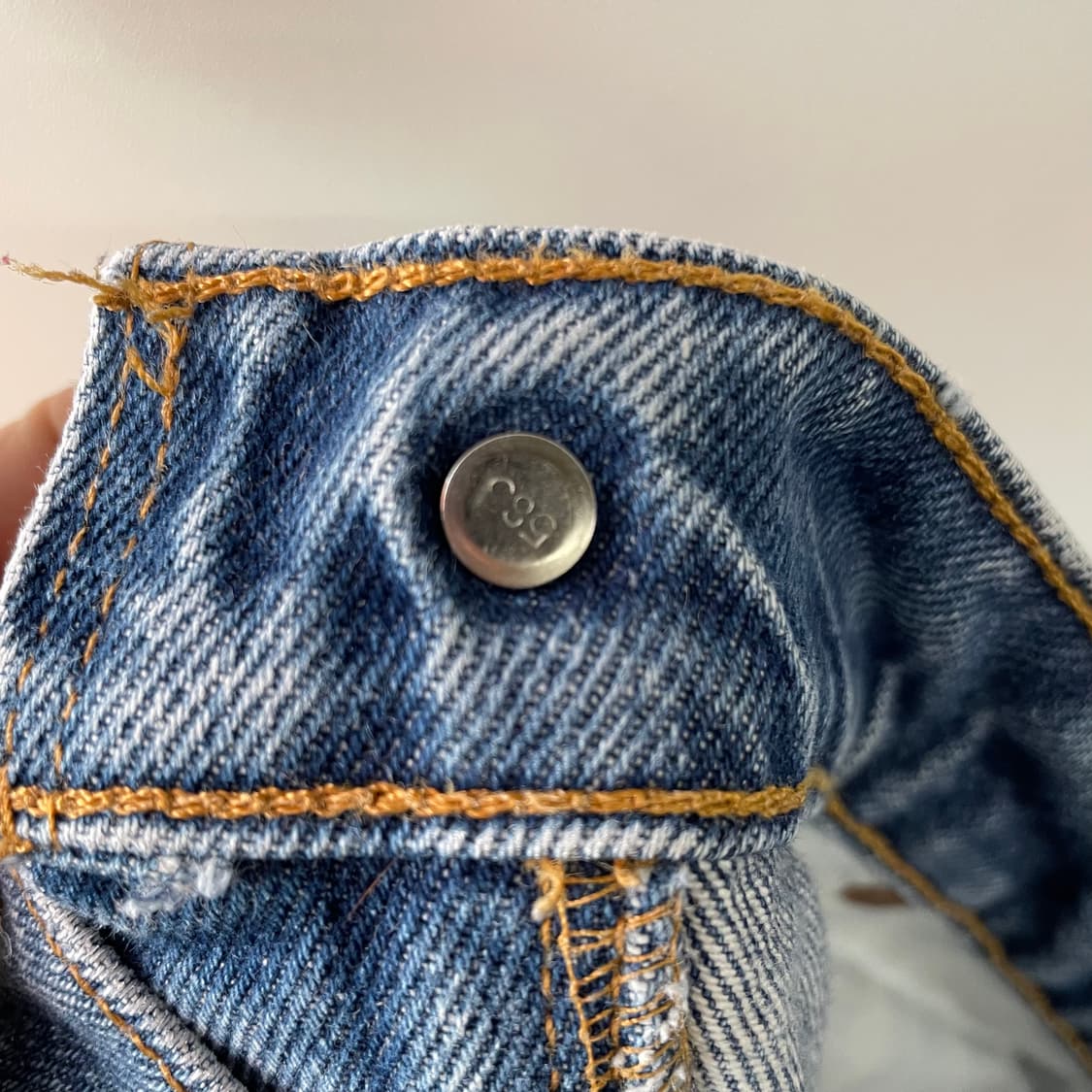 90s 리바이스 517 오렌지탭 부츠컷 데님팬츠 상품이미지8