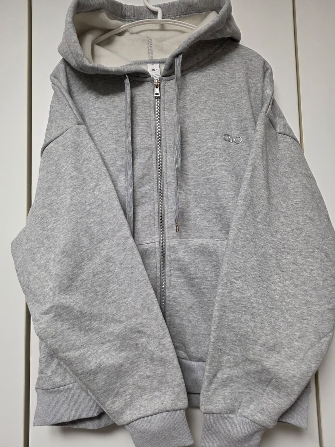 알로 그레이 후드집업 S.L 상품이미지1