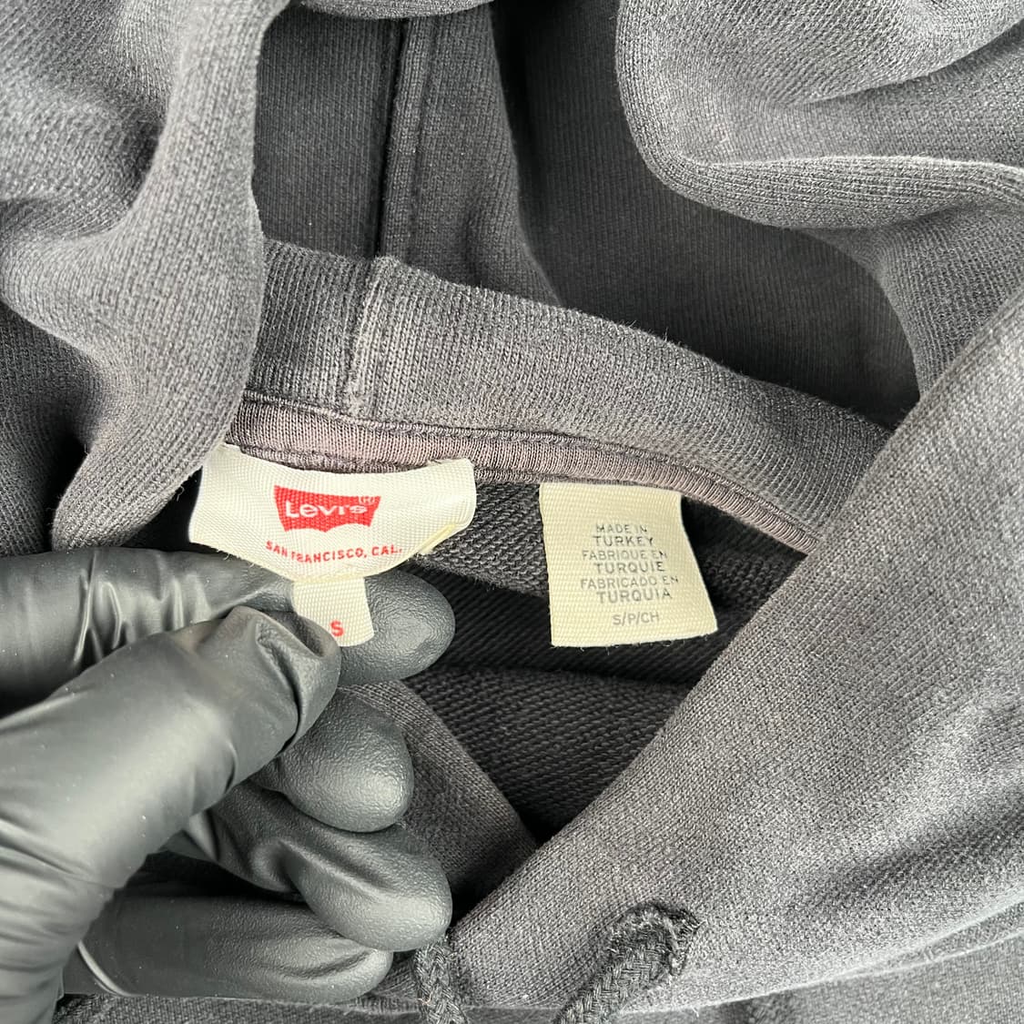 리바이스 웨스턴 자수 슬리브 후드티 상품이미지3