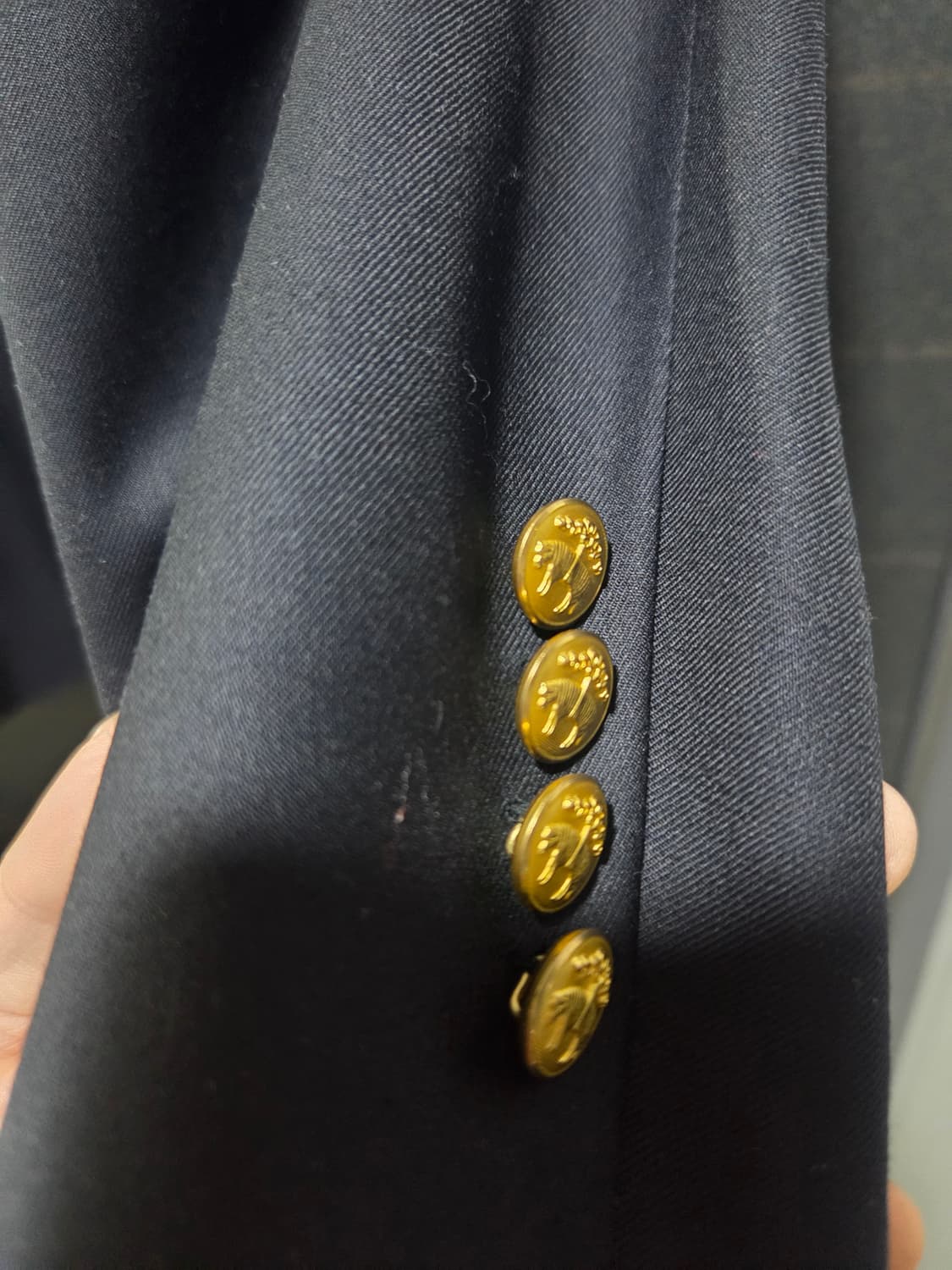 (새상품) 브룩스 브라더스 금장 네이비 블레이저 42R 상품이미지8