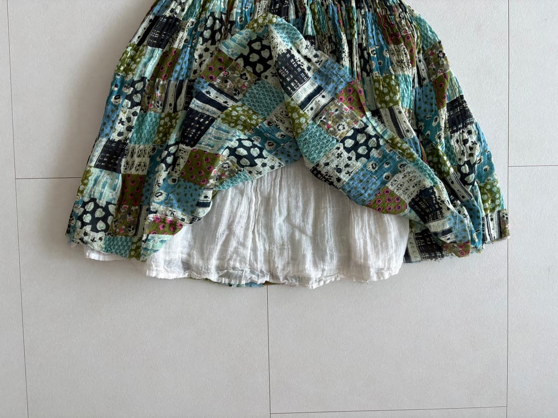 patchwork mini skirt 상품이미지4