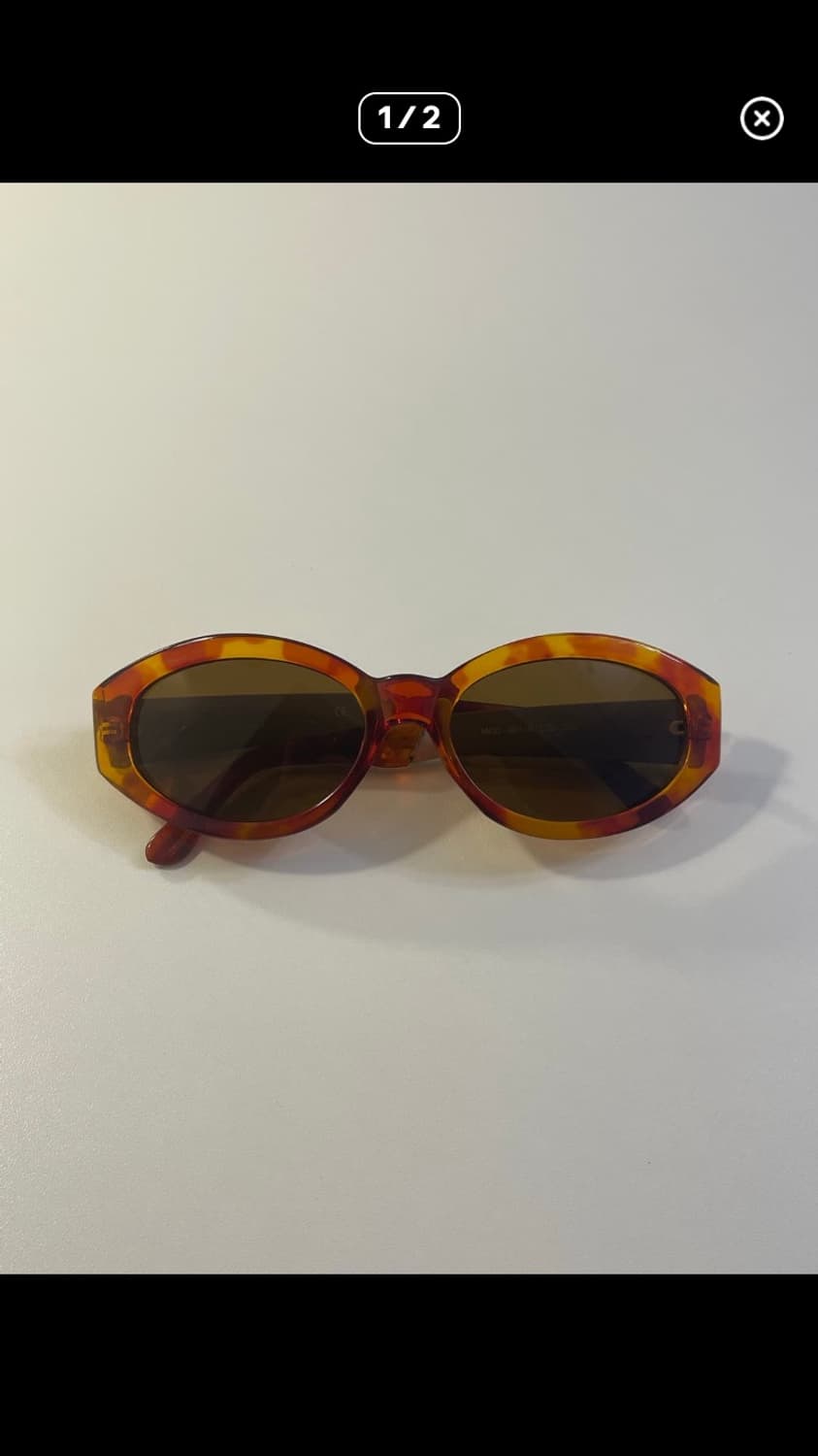 베르사체 빈티지 레오파드 선글라스 상품이미지2