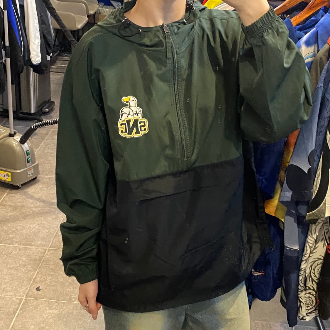 [NO.9] Champion 반집업 바람막이 상품이미지2