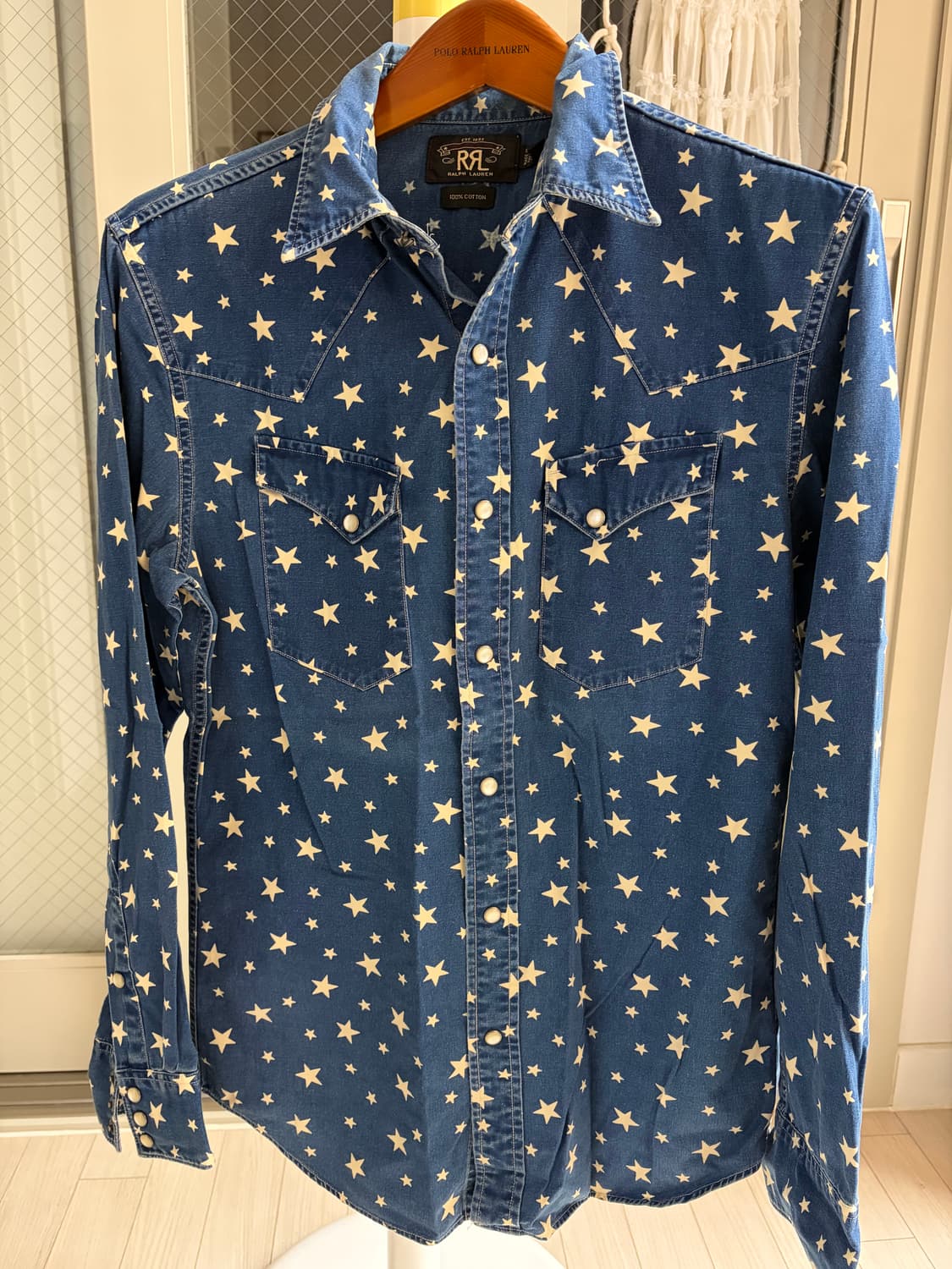 RRL 스타프린팅 웨스턴 셔츠 상품이미지1