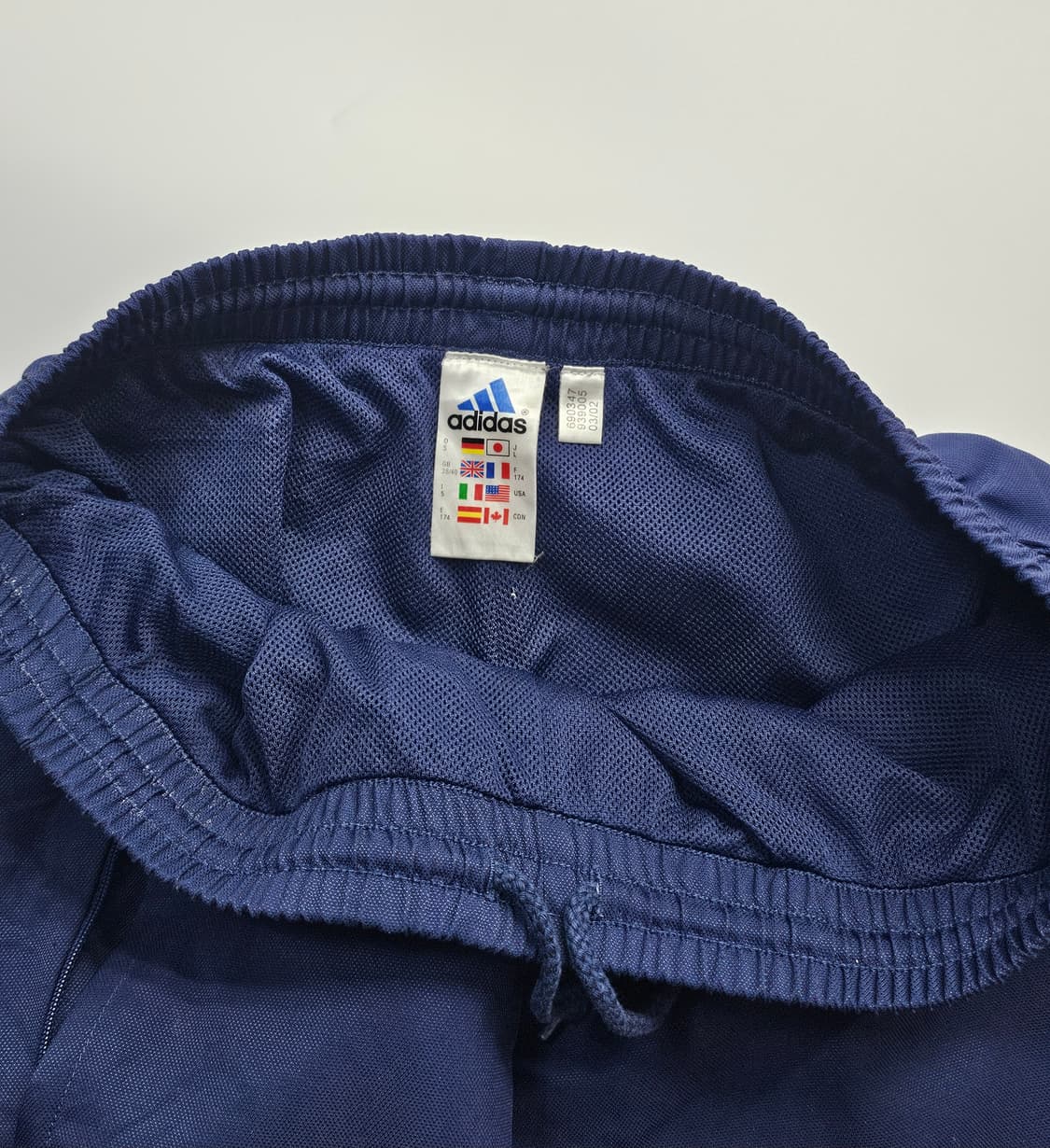 아디다스 빅삼선 트랙팬츠 네이비 바람막이 바지 상품이미지7