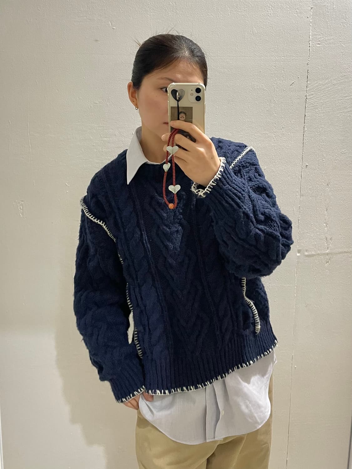 FREAK'S STORE oversize knit 상품이미지1