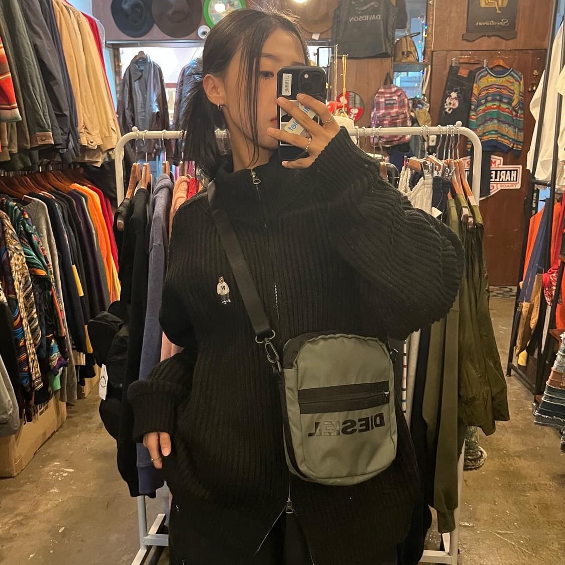 DIESEL Logo cross bag 상품이미지8