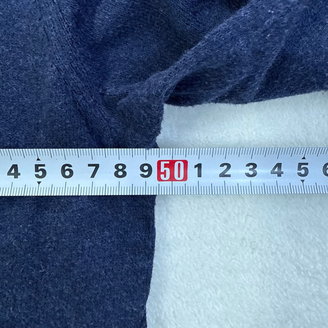 L 노스페이스 네이비 브이넥 니트 0227T 상품이미지5