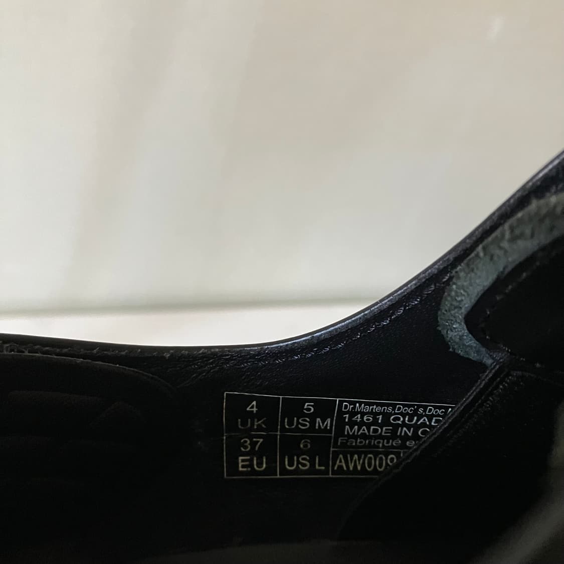 닥터마틴 1461 쿼드 집 UK4 230 상품이미지6