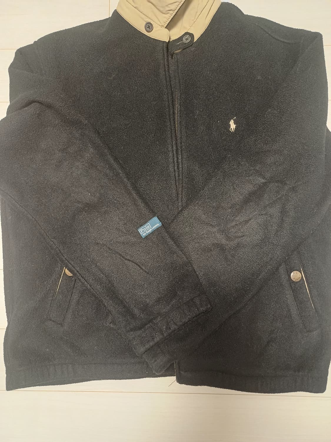 [빈티지] 90s 폴로랄프로렌 폴라텍 스윙톱(블랙/M)[100-105] 상품이미지7