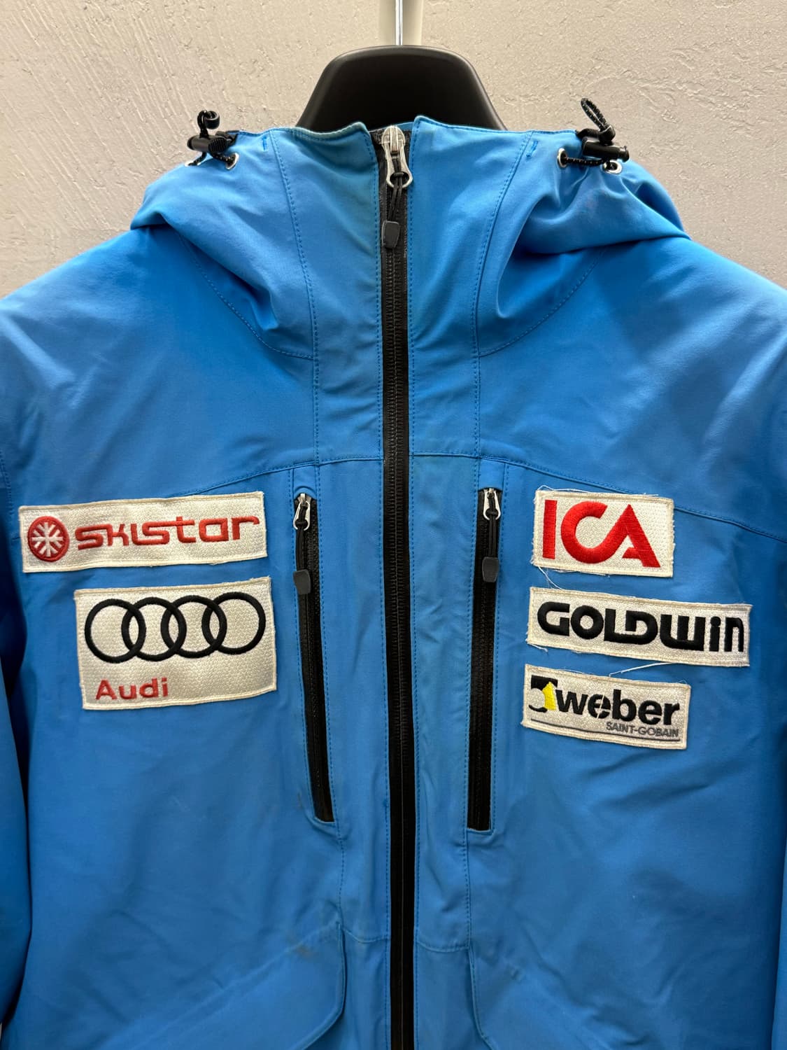 골드윈 아우디 스키복 점퍼 상의 XS 상품이미지3