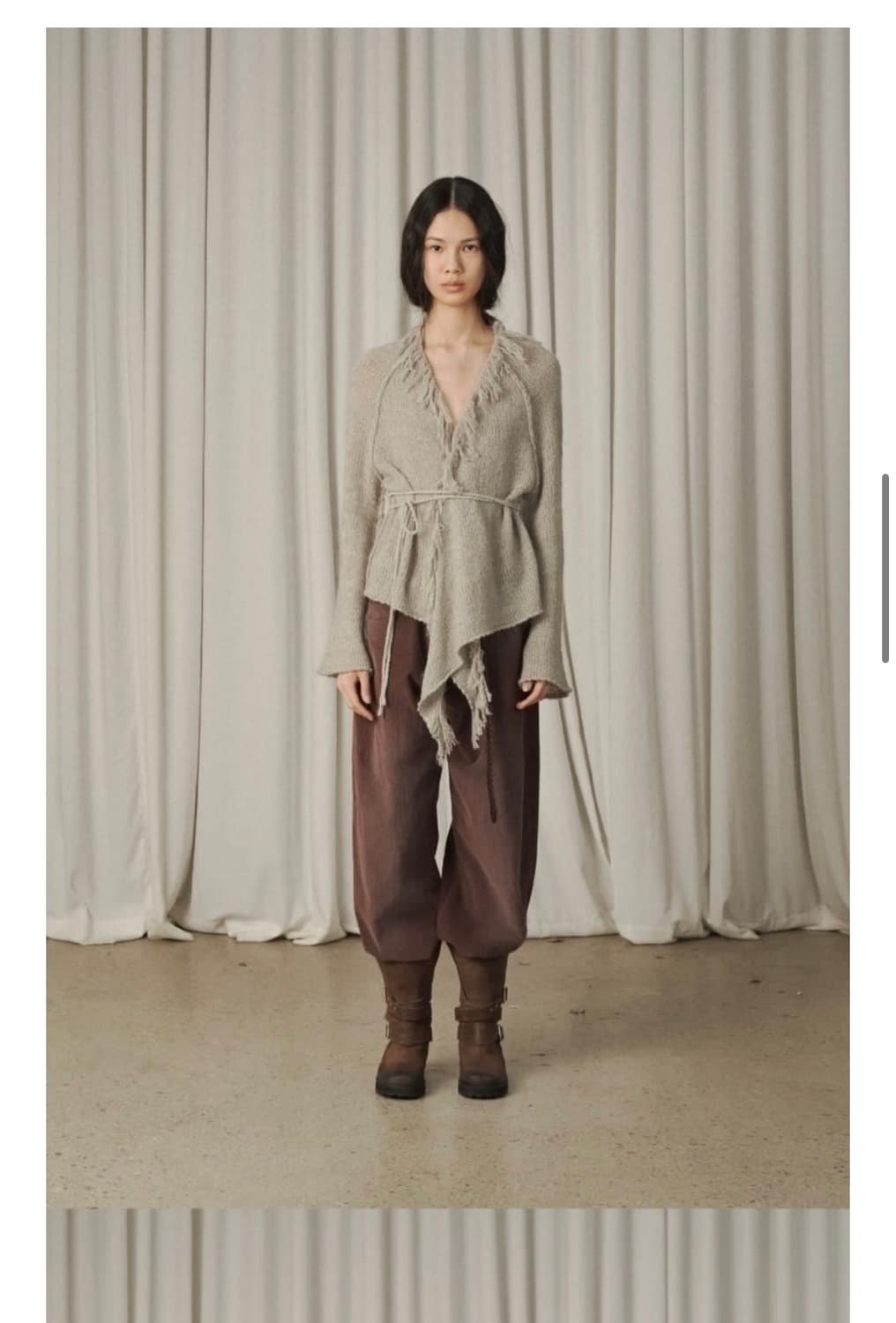 베르소 Kid Mohair Handed Cardigan 상품이미지2