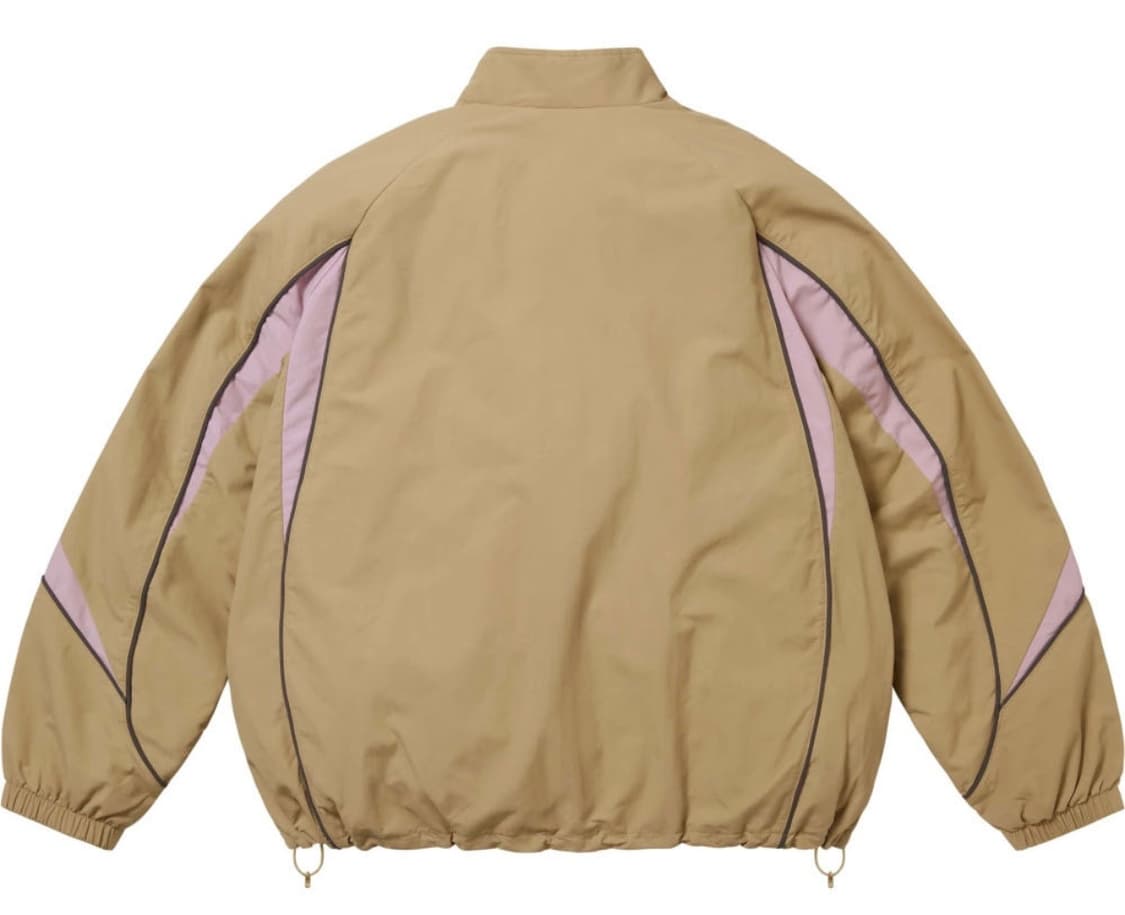 슈프림 콘트라스트 파이핑 트랙 쟈켓 탄 25FW M(새상품) 상품이미지3