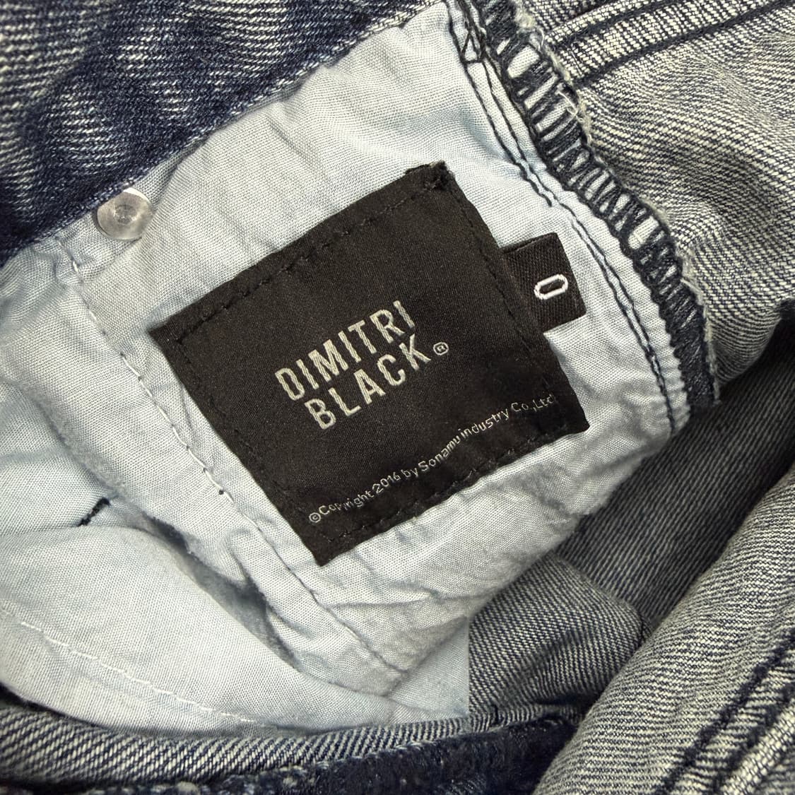 (0)디미트리 블랙 Dimitri black 원턱데님버뮤다 팬츠 반바지 상품이미지3