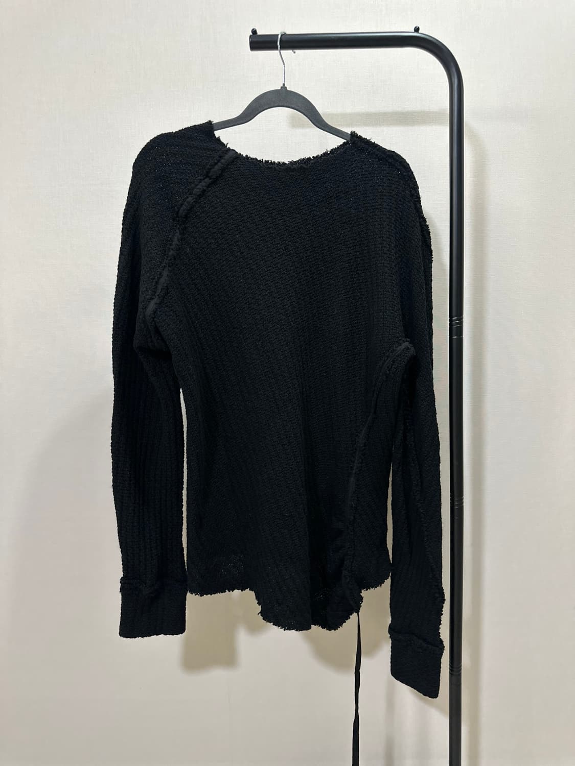 마크 르 비앙 비대칭 니트 상품이미지2