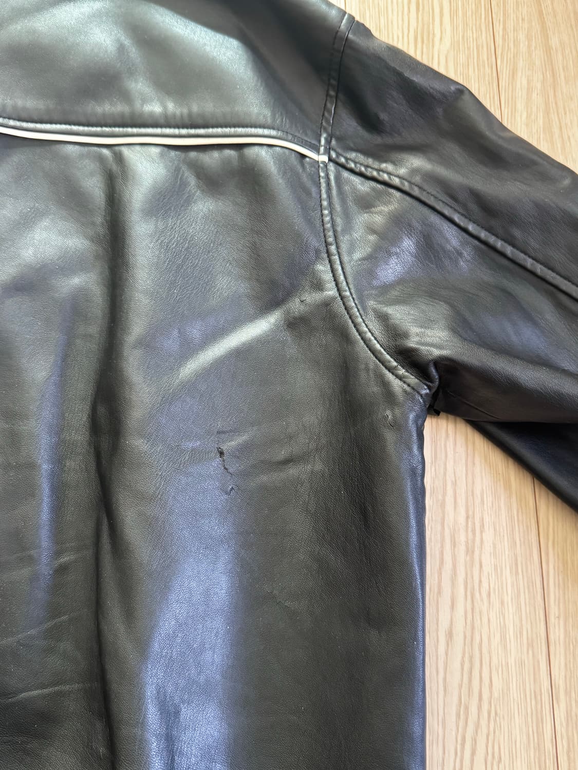 유스 (YOUTH) 22FW OVERSIZED FAUX LEATHER J 상품이미지5