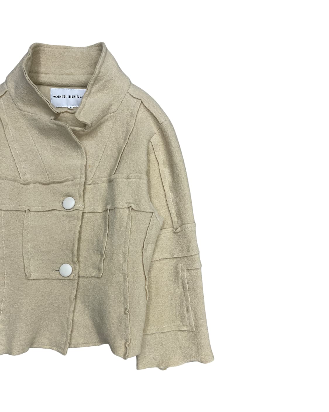 요시키 히시누마 로우 엣지 펠트 자켓 상품이미지6