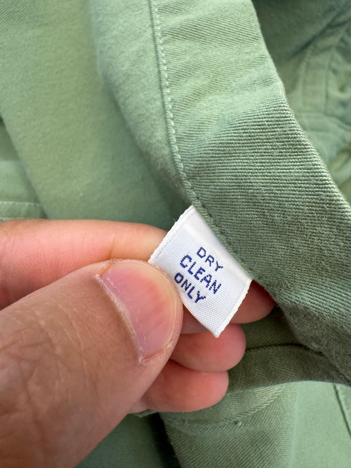 90s 아카이브 폴로 랄프로렌 레이온 셔츠 페일그린 컬러 상품이미지5