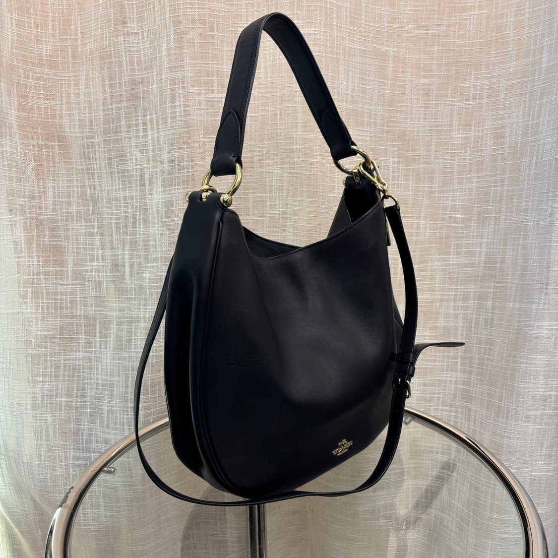 정품 코치 네이비 호보 숄더백     상품이미지2