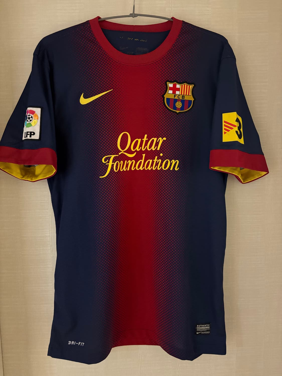 12-13 바르셀로나 홈 부스케츠 유니폼 정품 상품이미지3