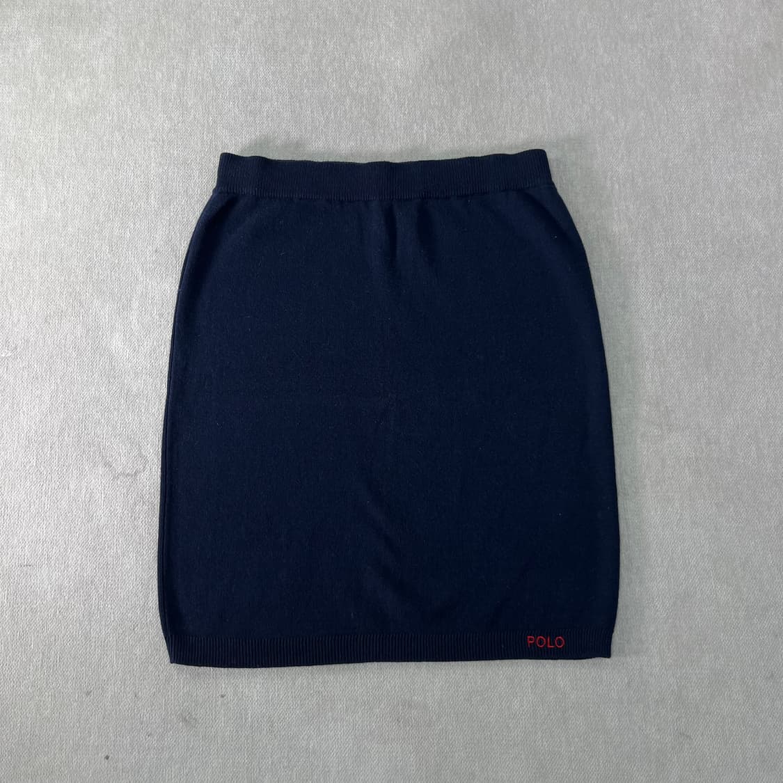 37 폴로랄프로렌 90s 스몰로고 니트 스커트 상품이미지1