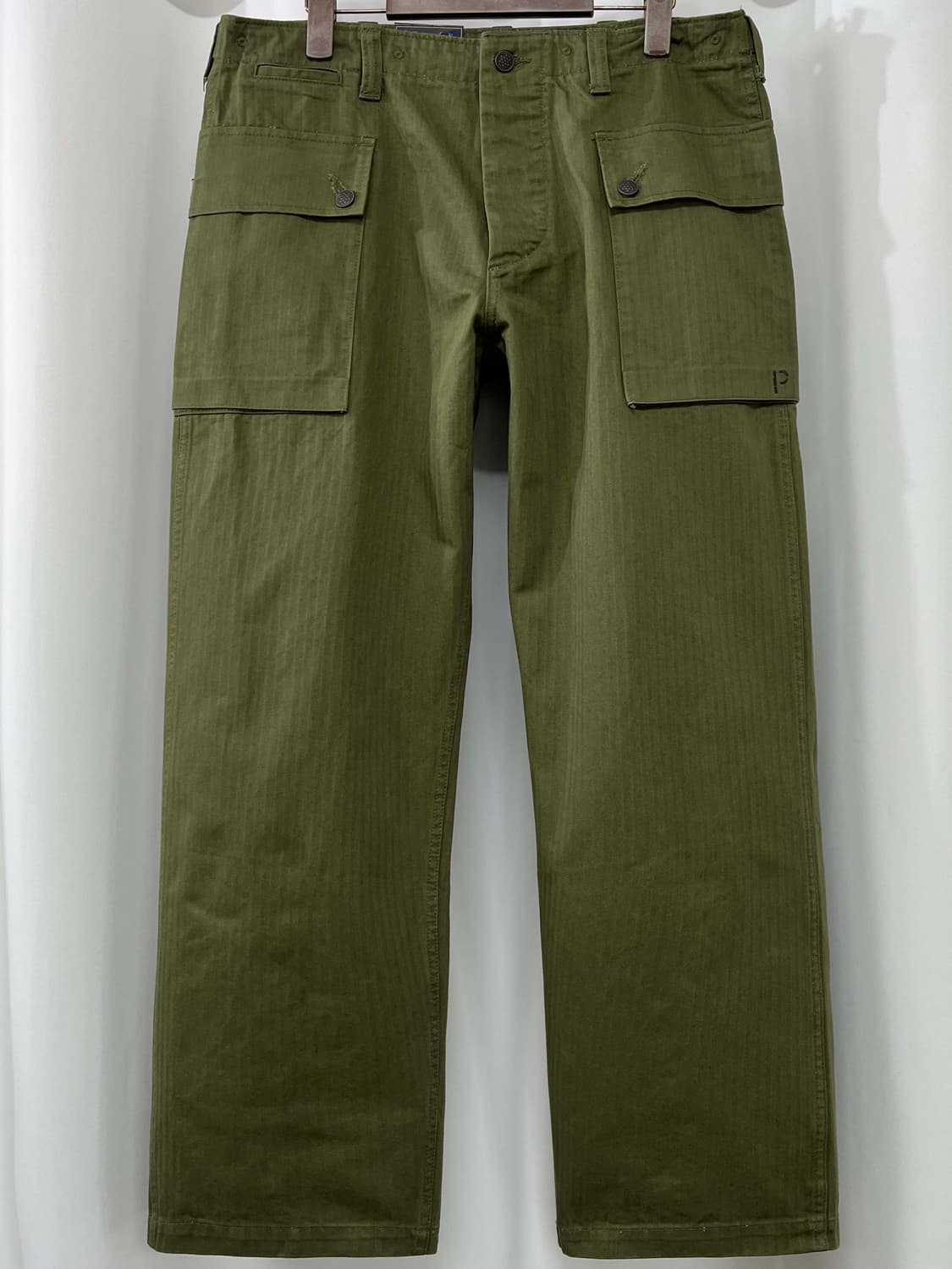 폴로 랄프로렌 p44 hbt 유틸리티 올리브 몽키팬츠 상품이미지1