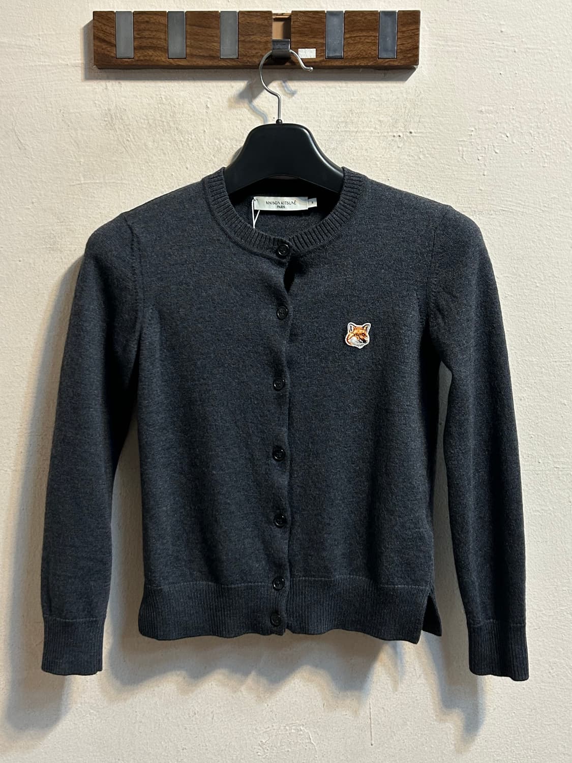 메종 키츠네 울 폭스 패치 가디건 상품이미지2