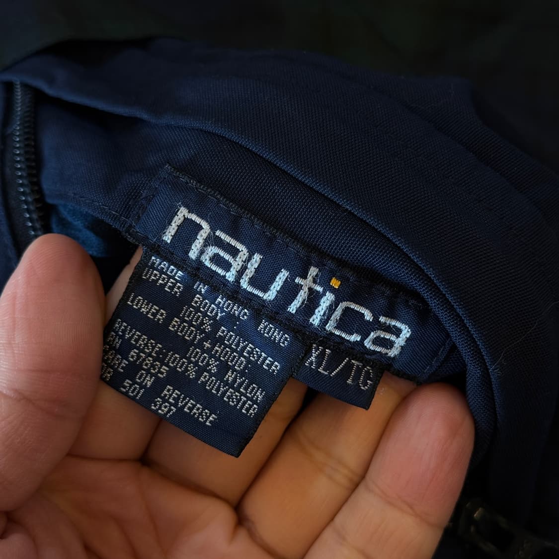 90S 노티카 타탄체크 플리스 리버서블 자켓  상품이미지7