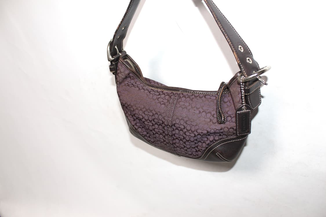 2000s COACH y2k 코치 모노그램 미니백 상품이미지4