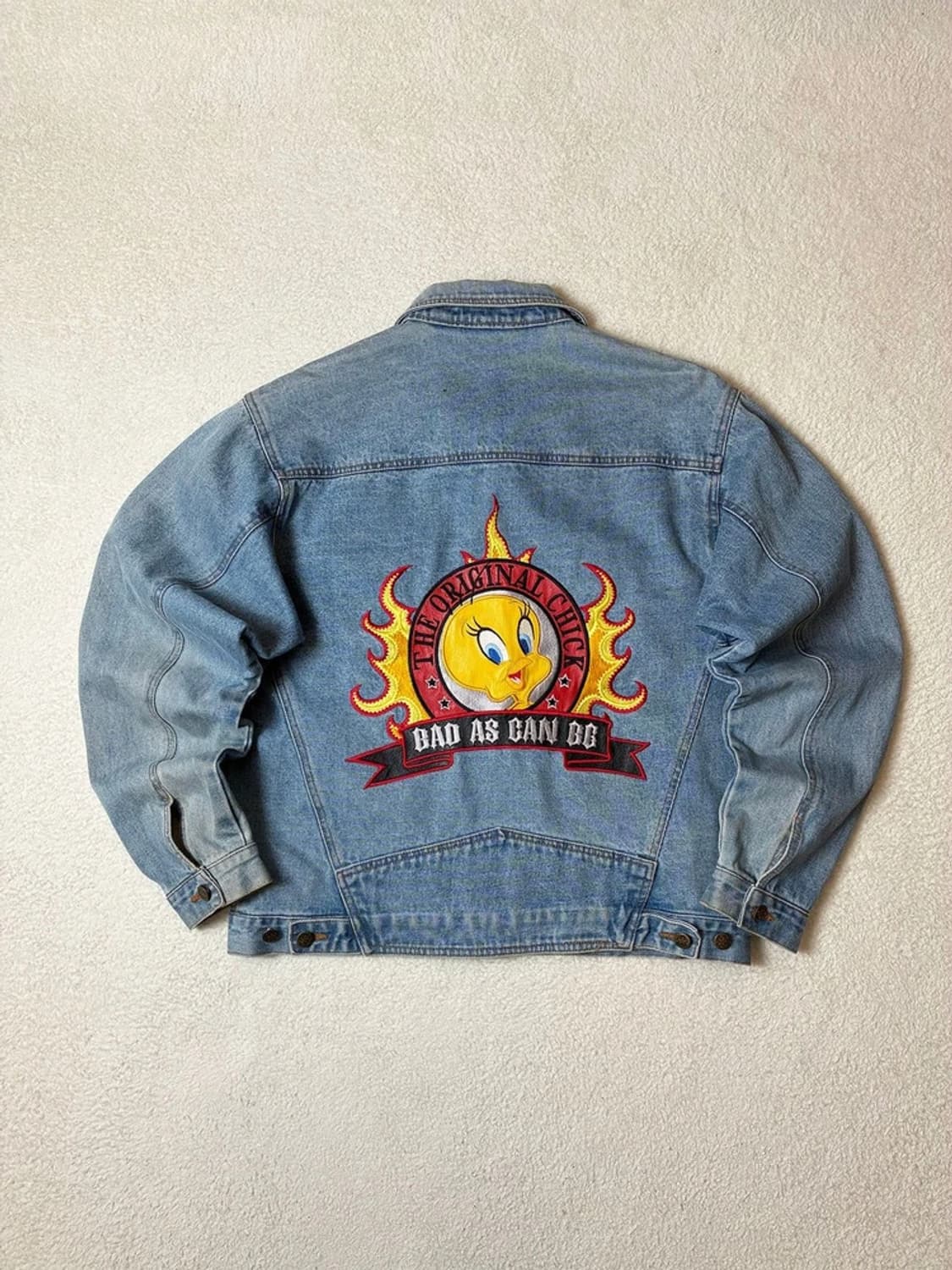 루니툰즈 90's Tweety 트위티 데님 자켓 PN6433 상품이미지1