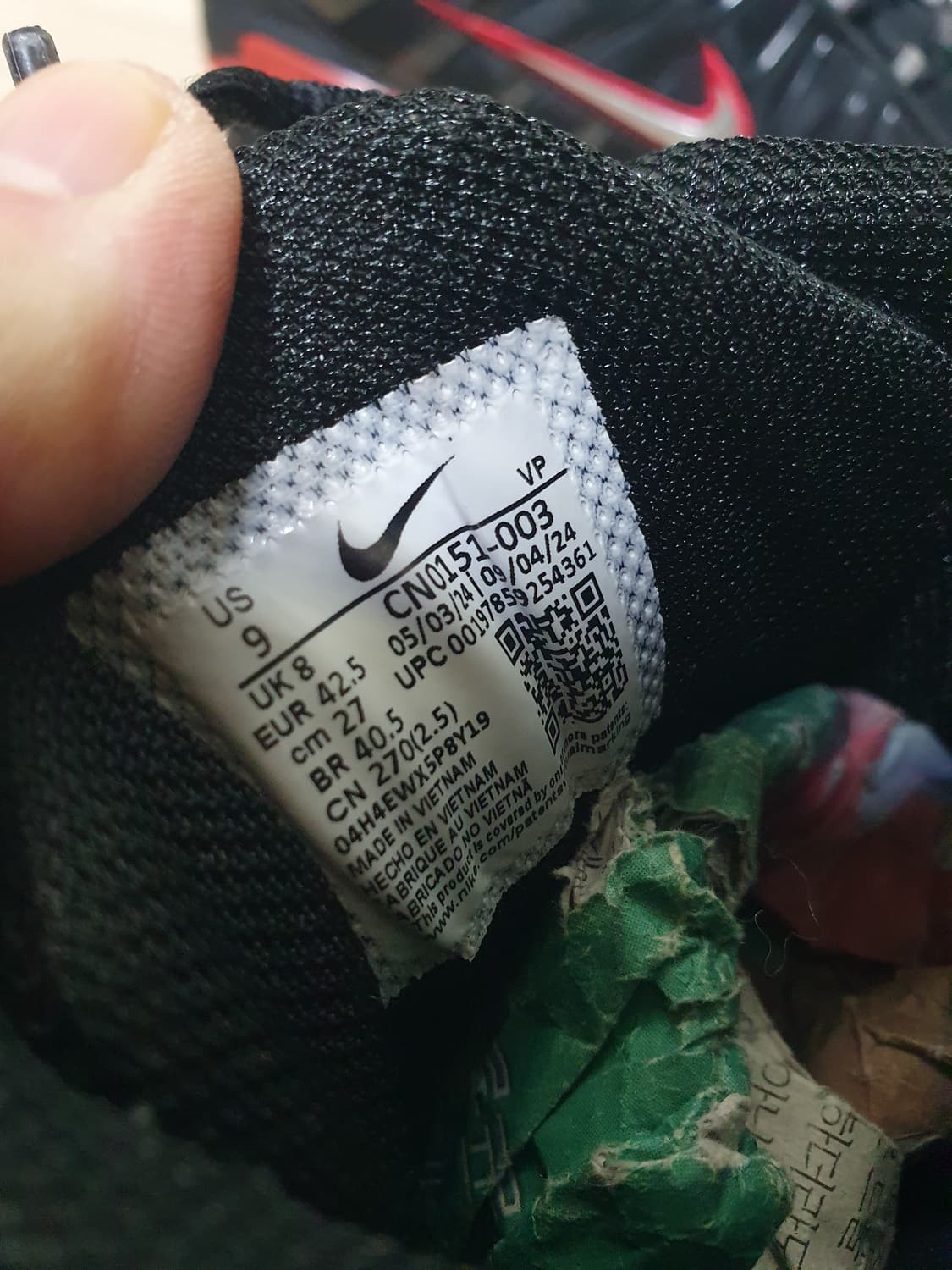 나이키 샥스 TL 유니버시티 레드 270 상품이미지9