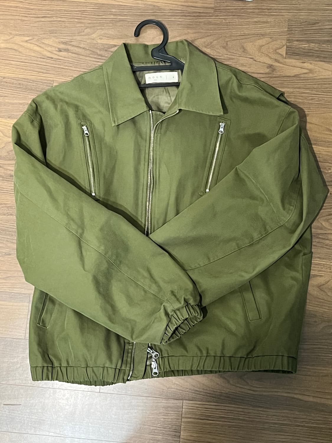 zipper jacket (green) 상품이미지1