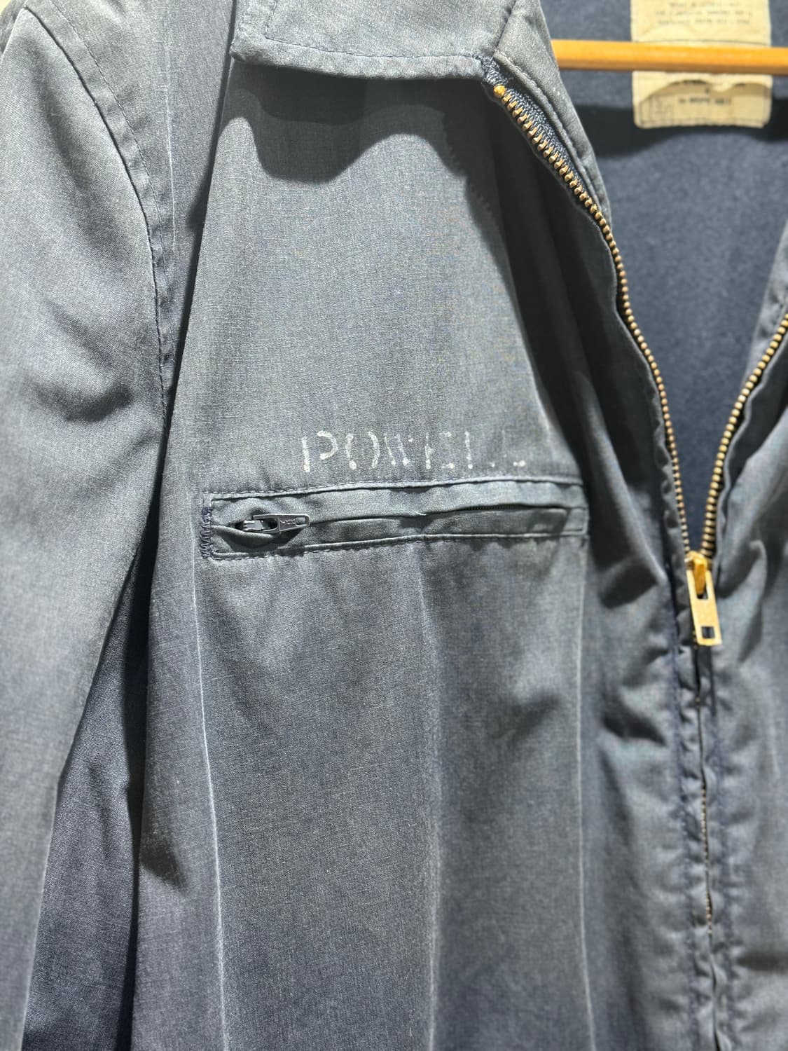 80s USN 미해군 유틸리티 자켓 42L 상품이미지2