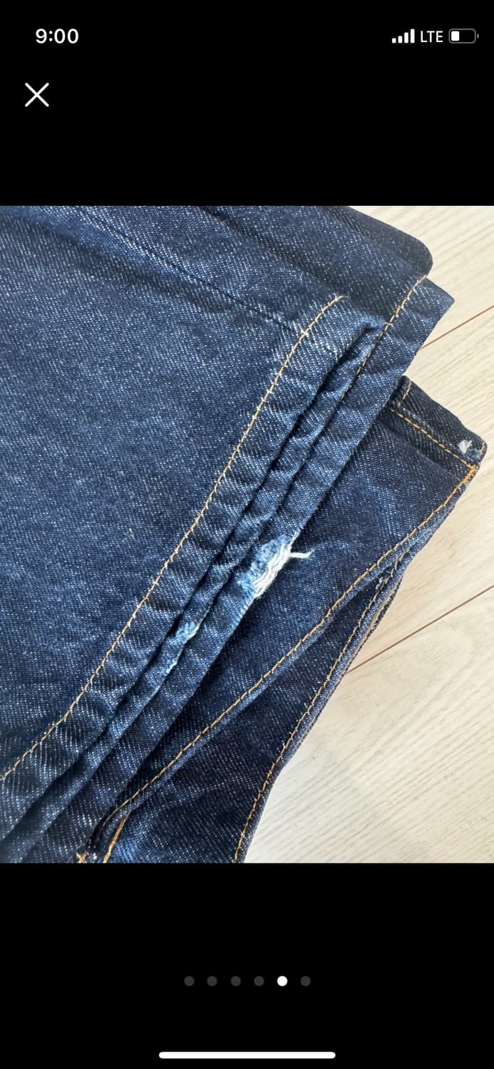 스투시 빅올진 린스드 인디고 상품이미지5