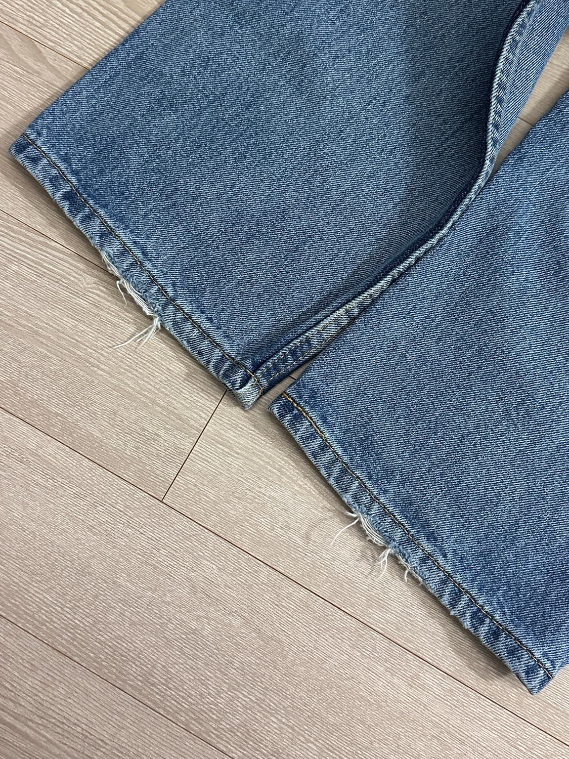 리바이스 505 연청 데님 32*29 32/29 상품이미지8