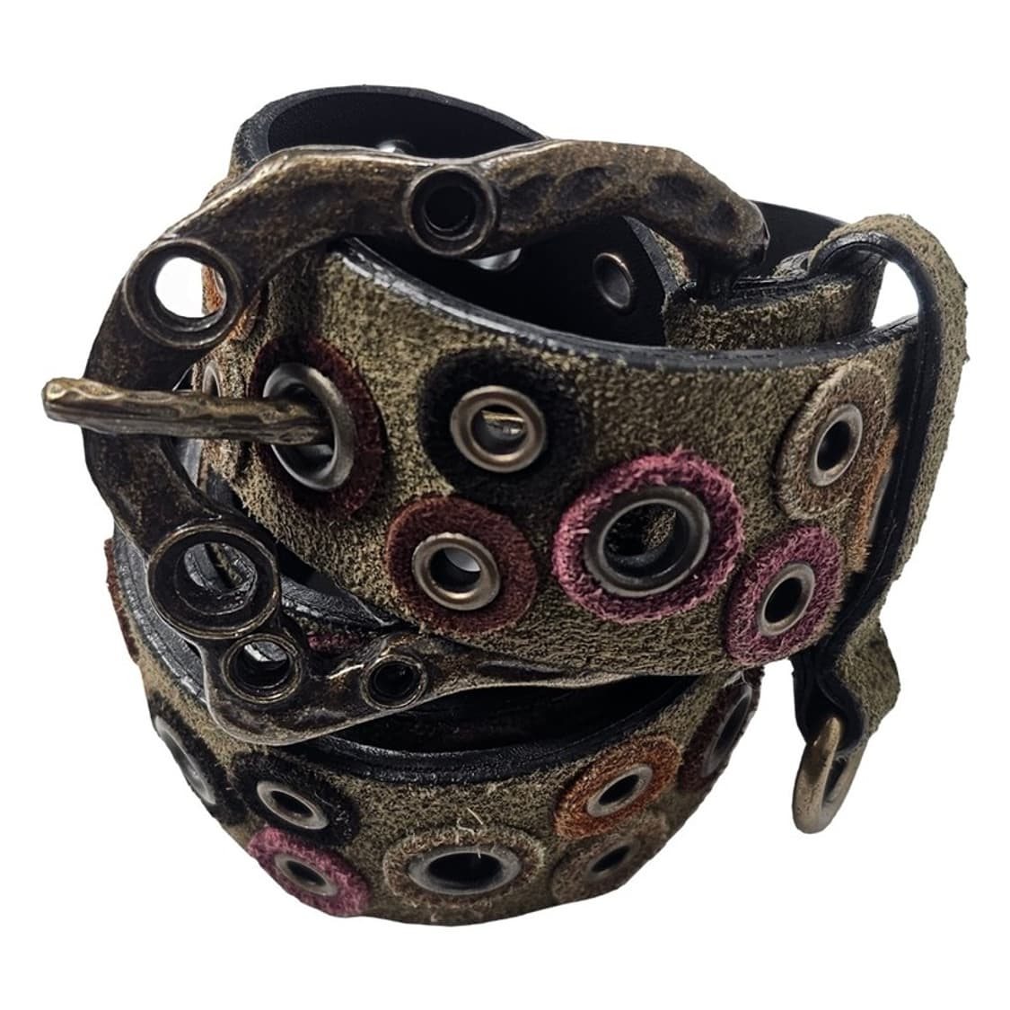 빈티지 타공 벨트 상품이미지1