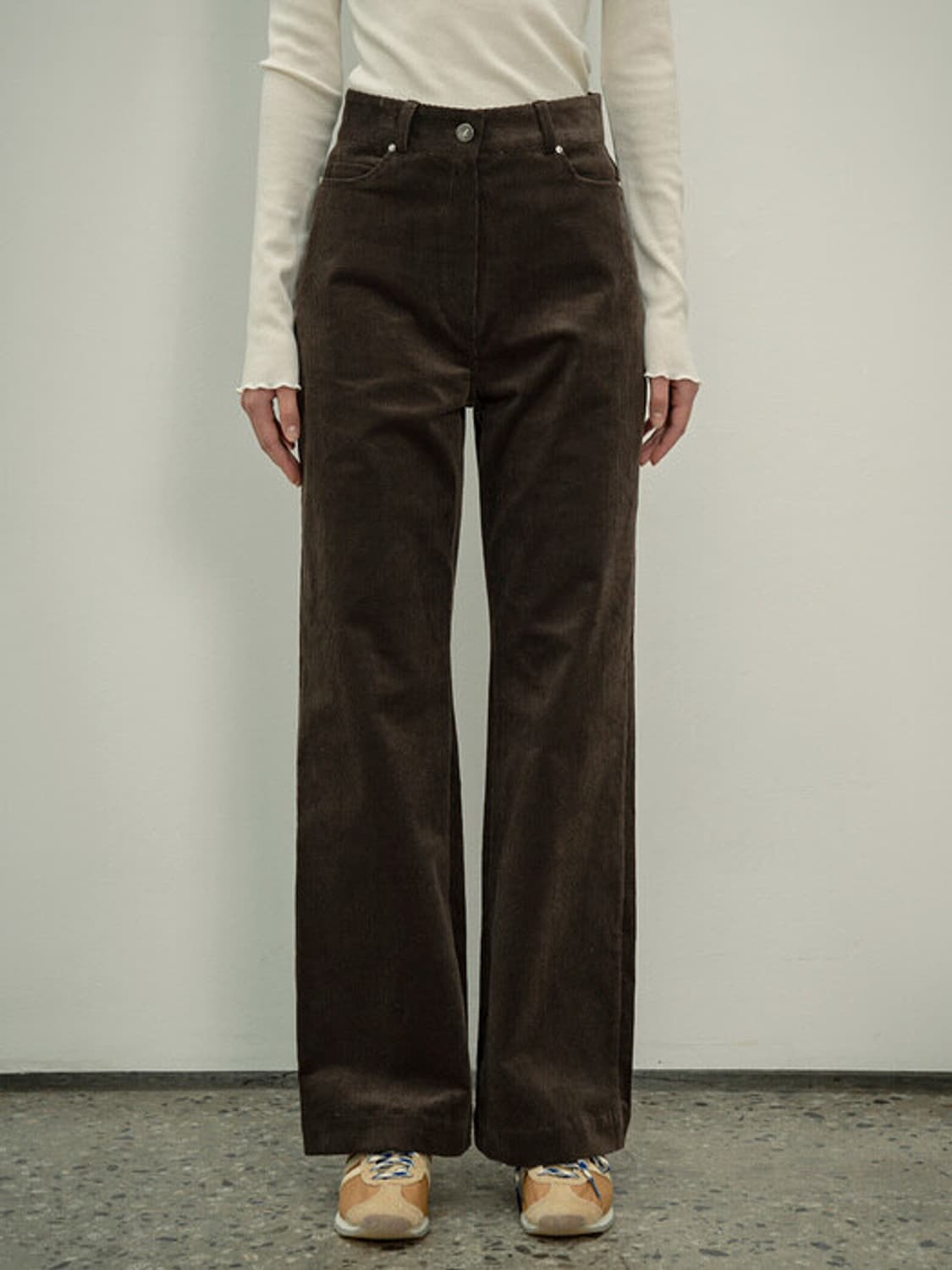 시야주 코듀로이 바지 SIPT7056 high waist corduroy 상품이미지1