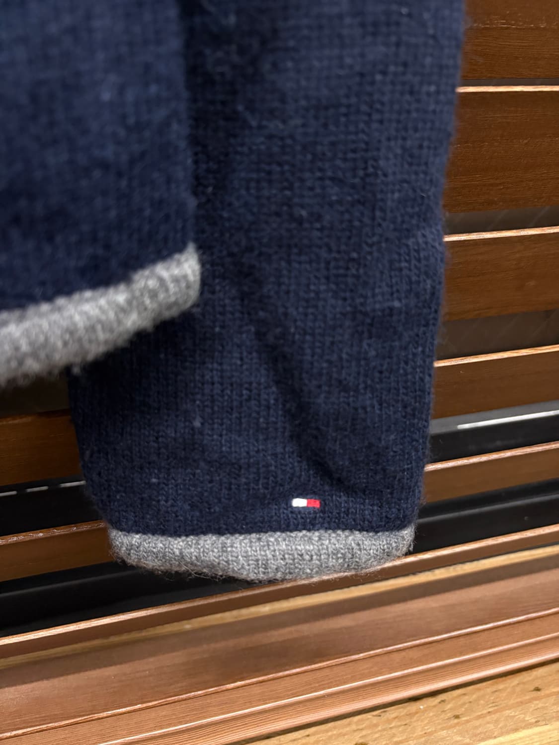 타미힐피거 숄카라 니트 가디건 상품이미지7