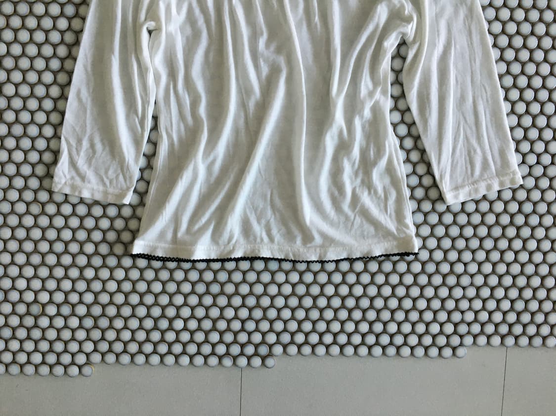 embroidery lace top 상품이미지2