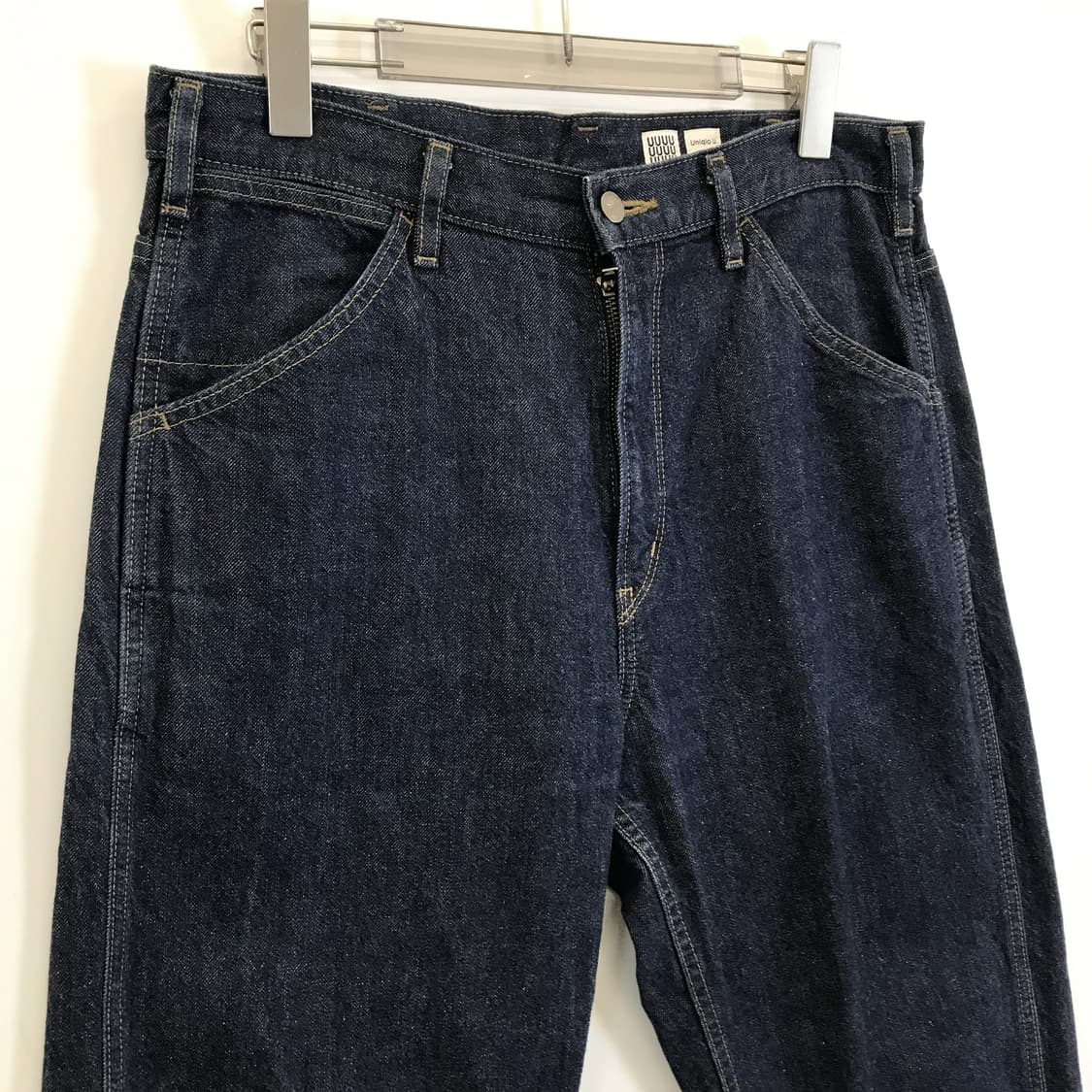 유니클로U 와이드 테이퍼드핏 청바지 [32] 상품이미지2