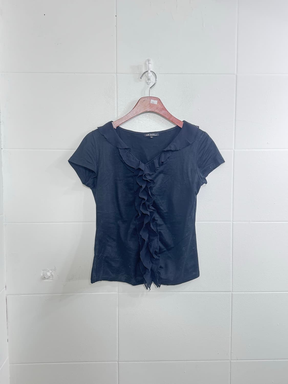 도트 니혼진 무채색 레오파드 갸루 코디세트  상품이미지4