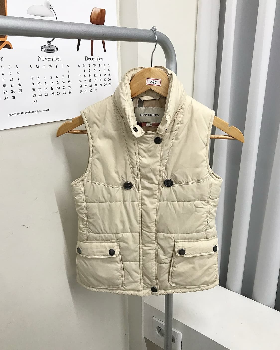 버버리 키즈 패딩 조끼 상품이미지2