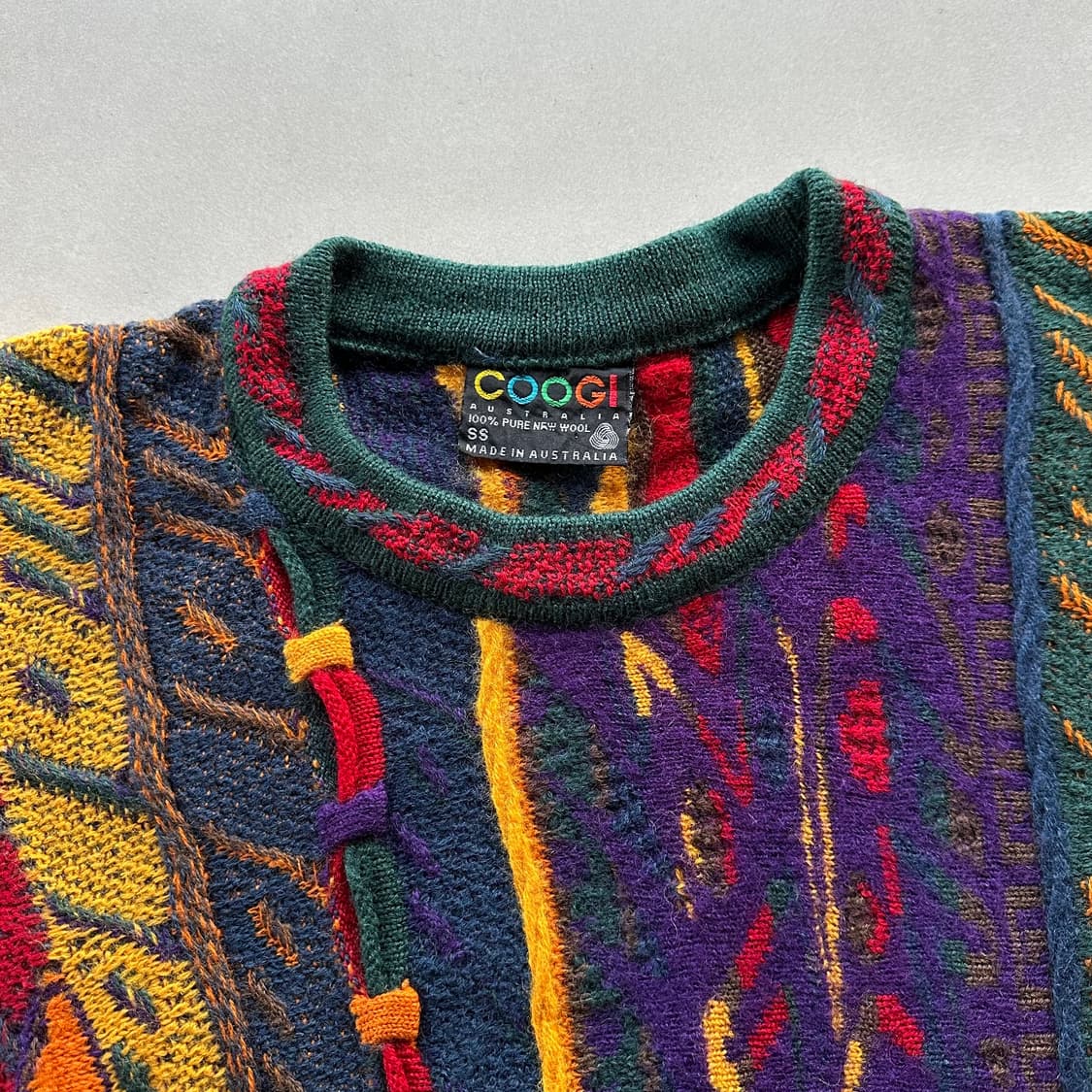 [S-M]쿠지 COOGI 케이블 니트 스웨터 상품이미지9