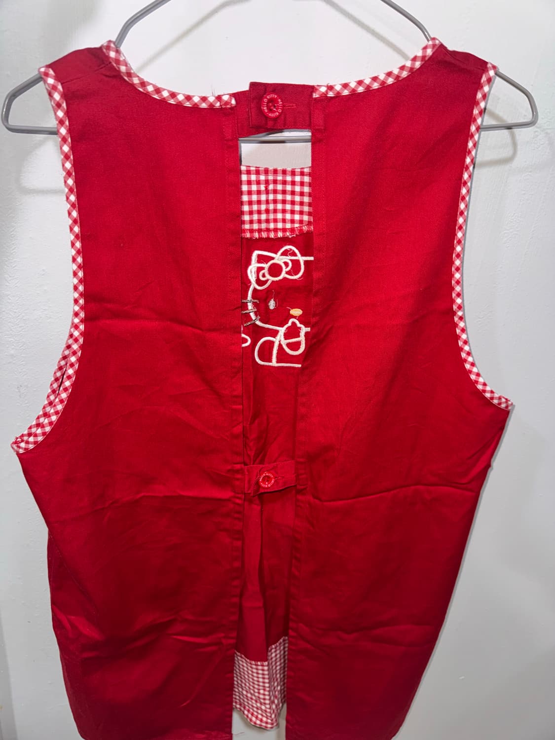 고전 헬로키티 머핀 앞치마 산리오가챠 인형마스코트키링스트랩쿠지팝업 상품이미지6