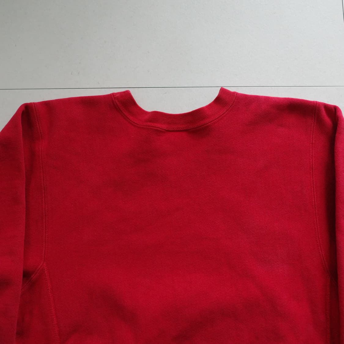 80s 챔피온 리버스위브 USA제 맨투맨 레드 M 상품이미지8