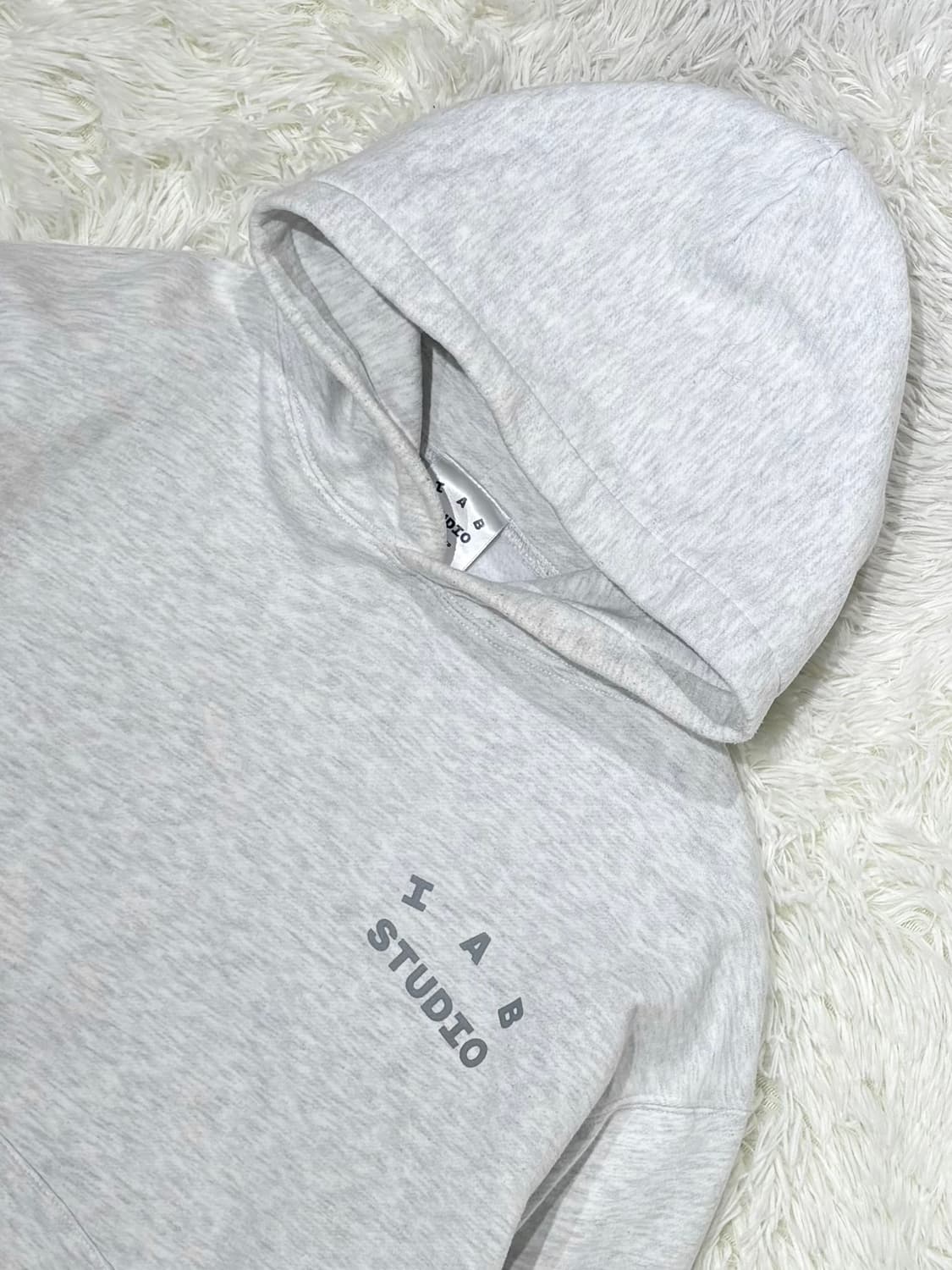 아이앱스튜디오 헤더그레이 후드 상품이미지5