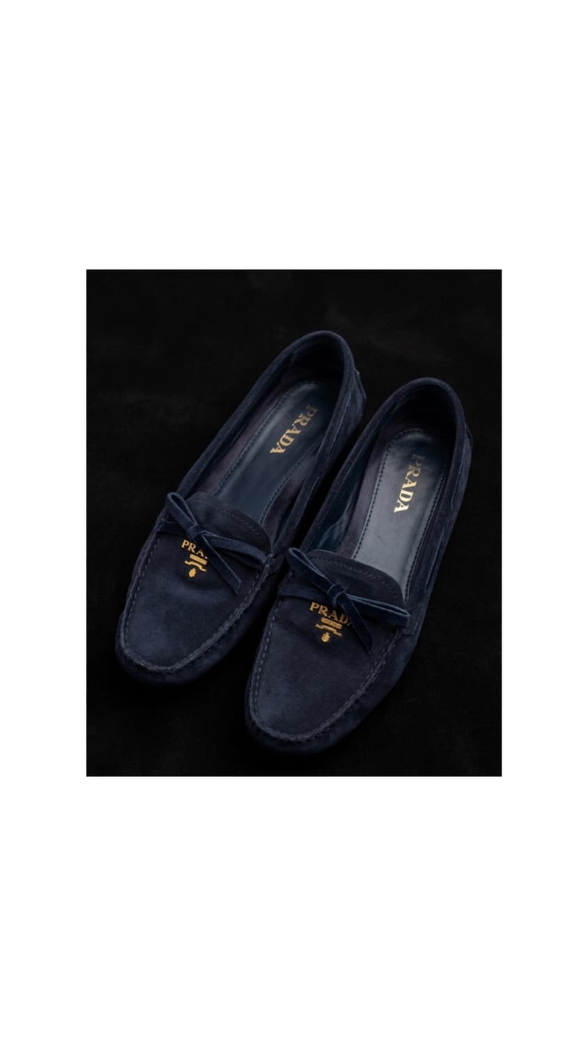 프라다 스웨이드로퍼 240 풀박스 상품이미지1